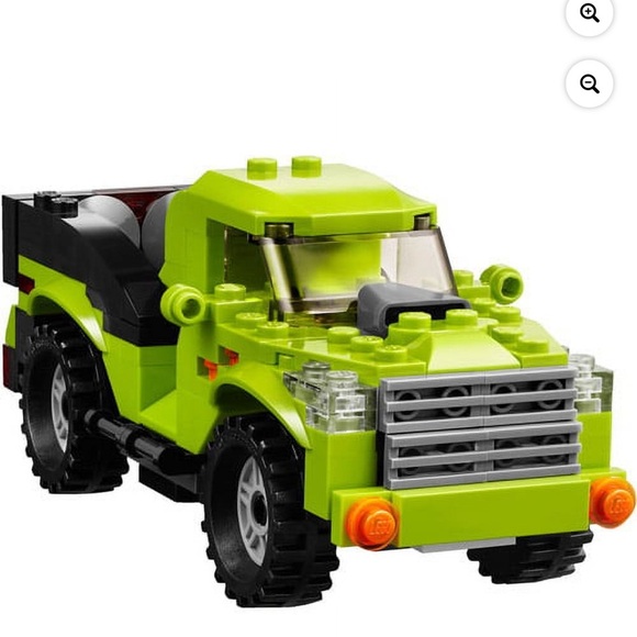LEGO Creator 31007 Power Mech NEW! 3-in-1 Helicopter Pickup Truck Lime Green - Picture 6 of 10